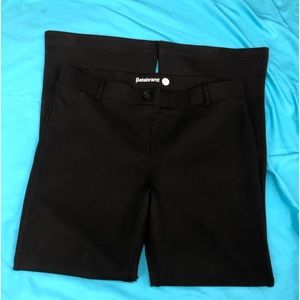 BetaBrand Black Wide Leg Pants sz L Petite